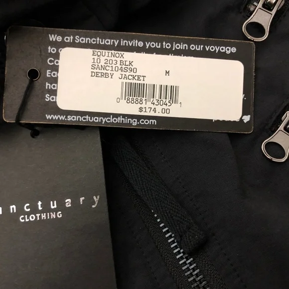 NWT Sanctuary Clothing Derby Jacket - Picture 3 of 5